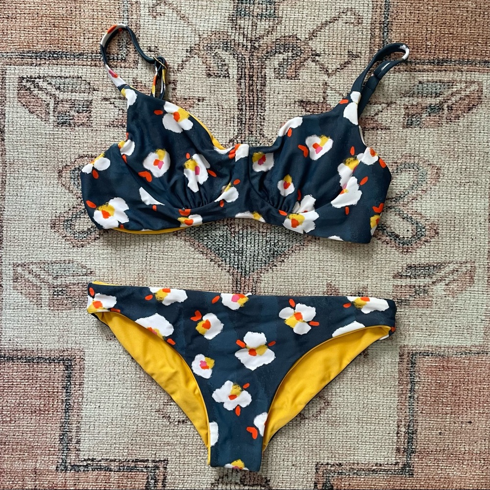 Yellow Women's Swim Top - Picture 6 of 9